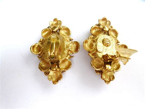 ear clip dior|dior clip earrings for women.